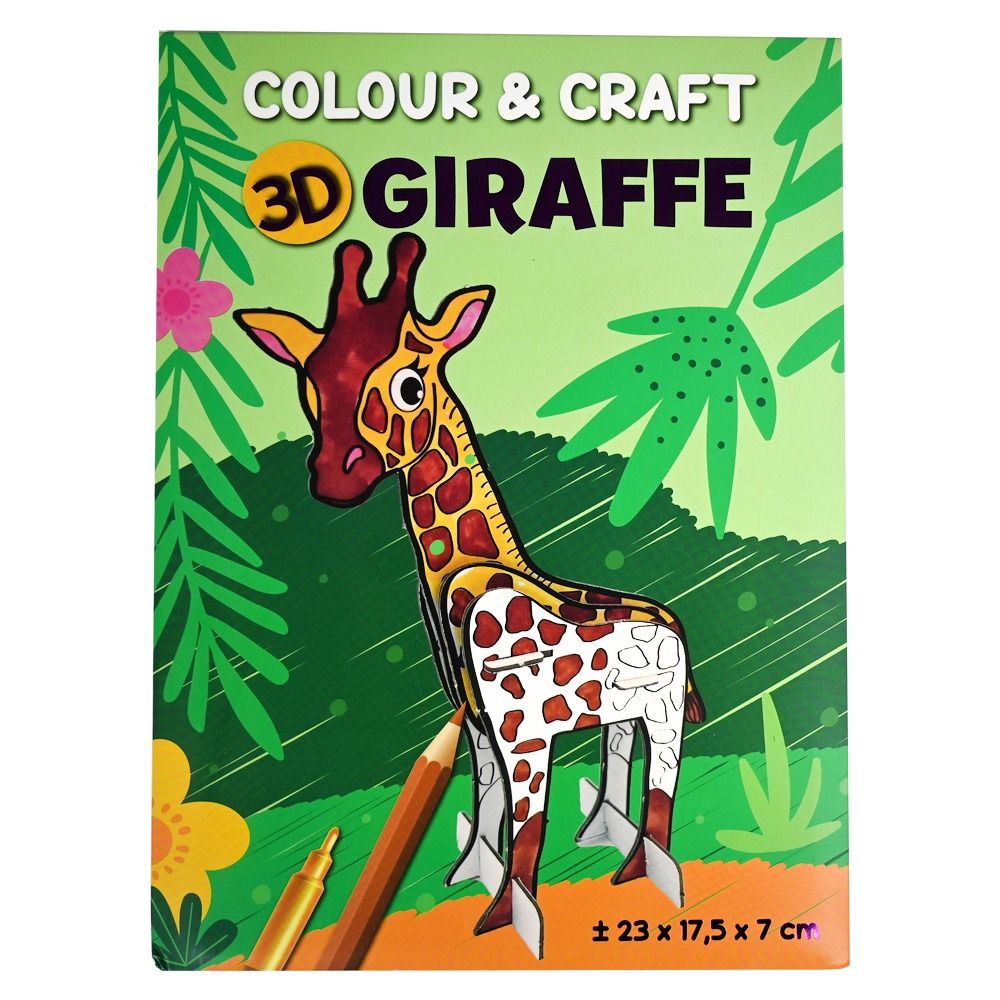 Gewinne Farben und gestalte deine eigene Giraffe