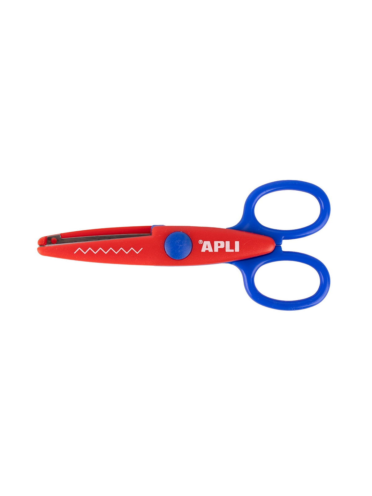 Apli Kartelschaar Blauw en Rood 13,5 cm