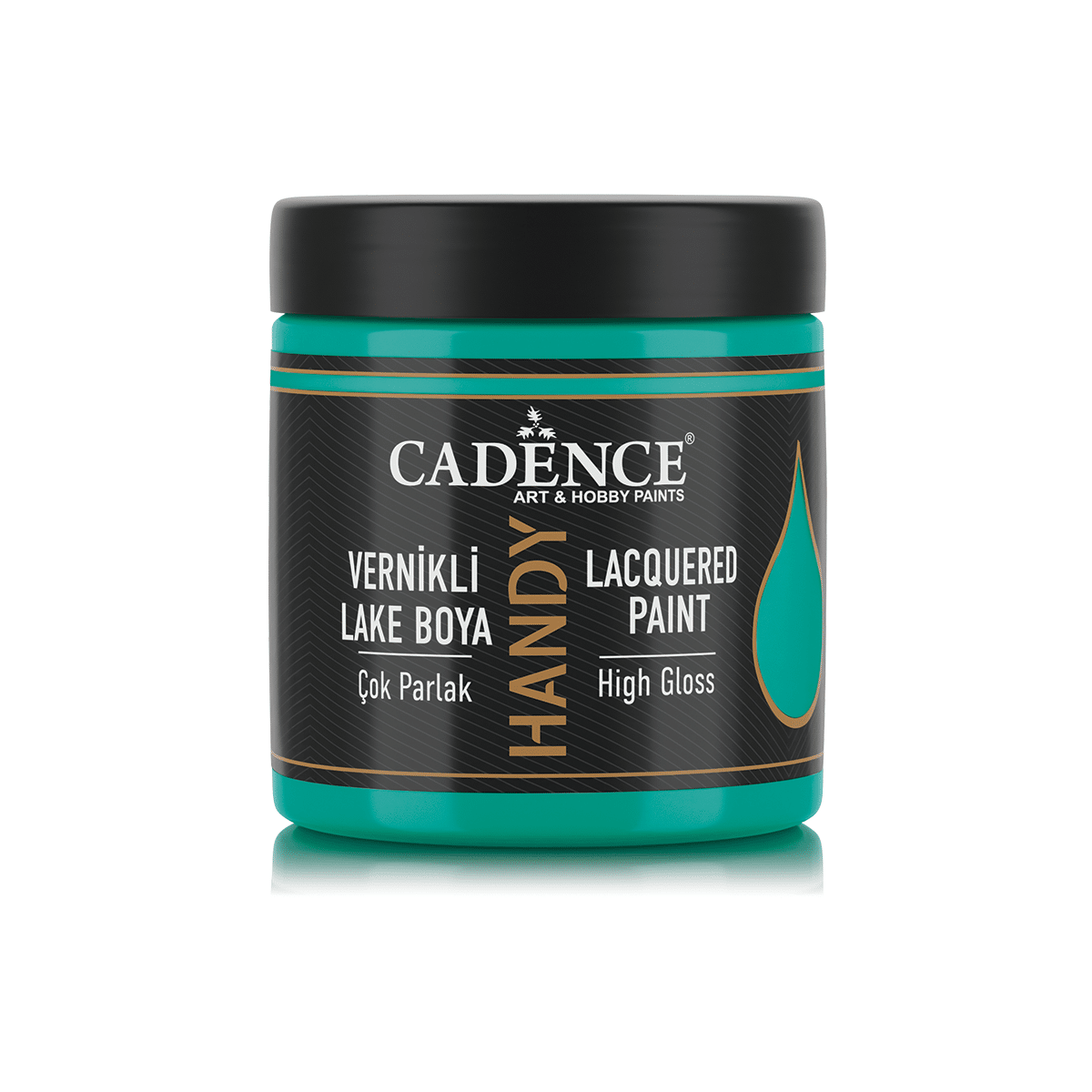 Cadence Hoogglans Acrylverf 250 ml Vibrant Green
