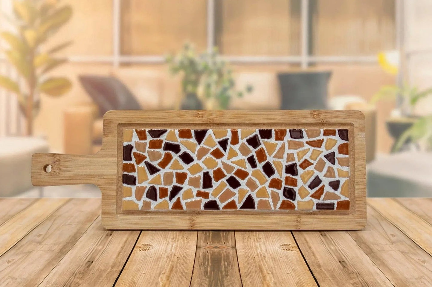 LC DIY Pakket Mozaïek Borrelplank - Zand