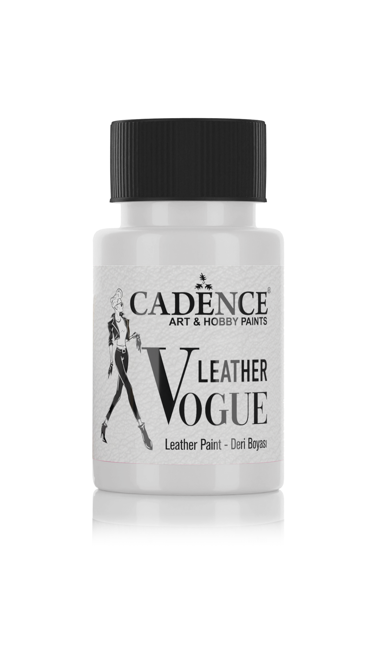 Cadence Leather Vogue Lederfarbe 50 ml LV-01 White