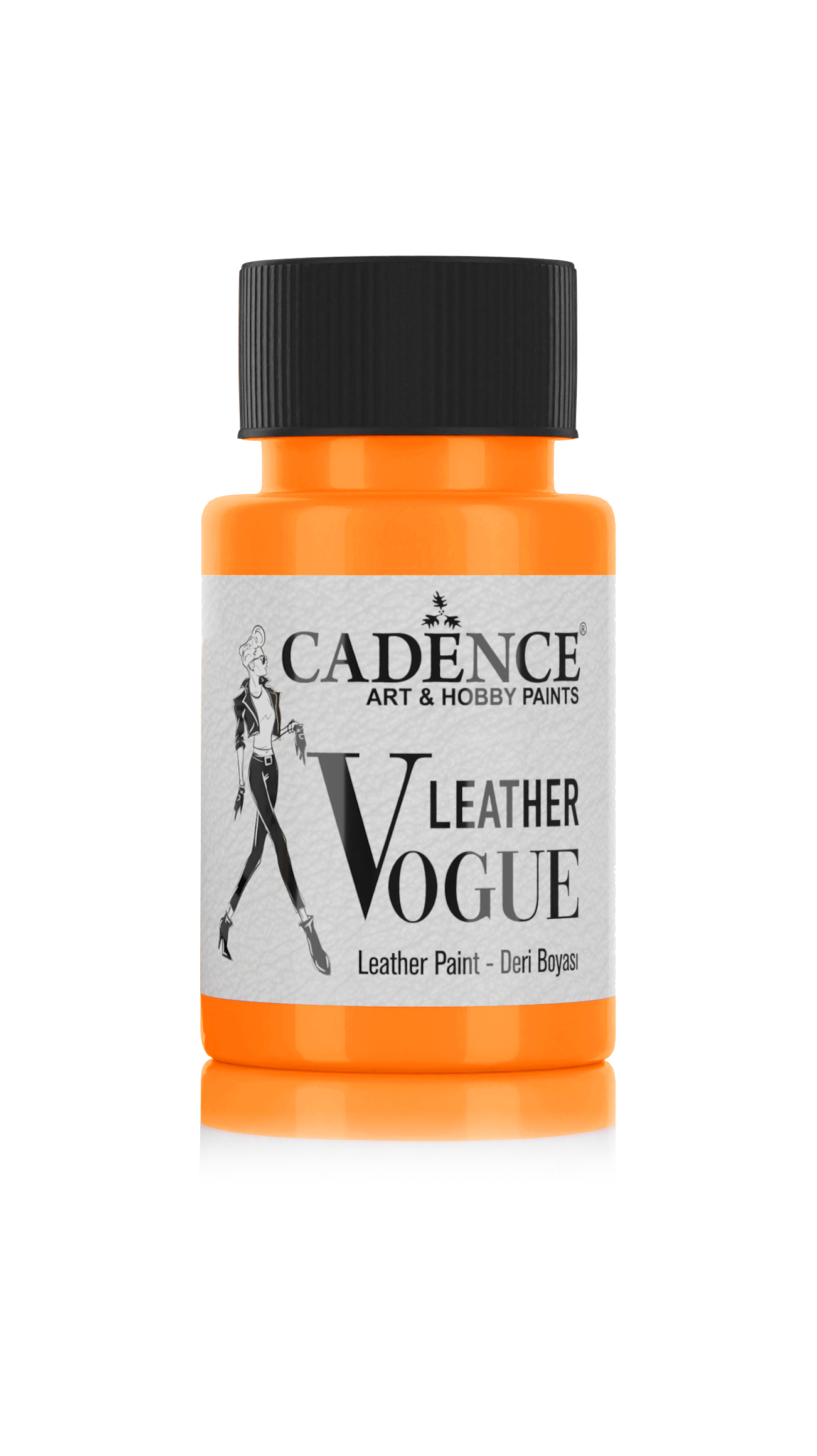 Cadence Leather Vogue Lederfarbe 50 ml LVF-02 Phosphorus Orange
