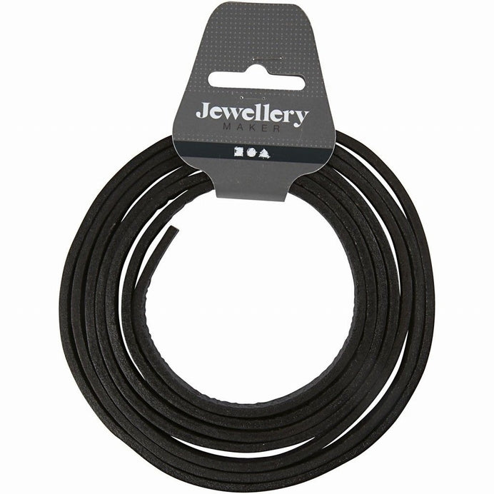 CC Leather Strap Black 2m