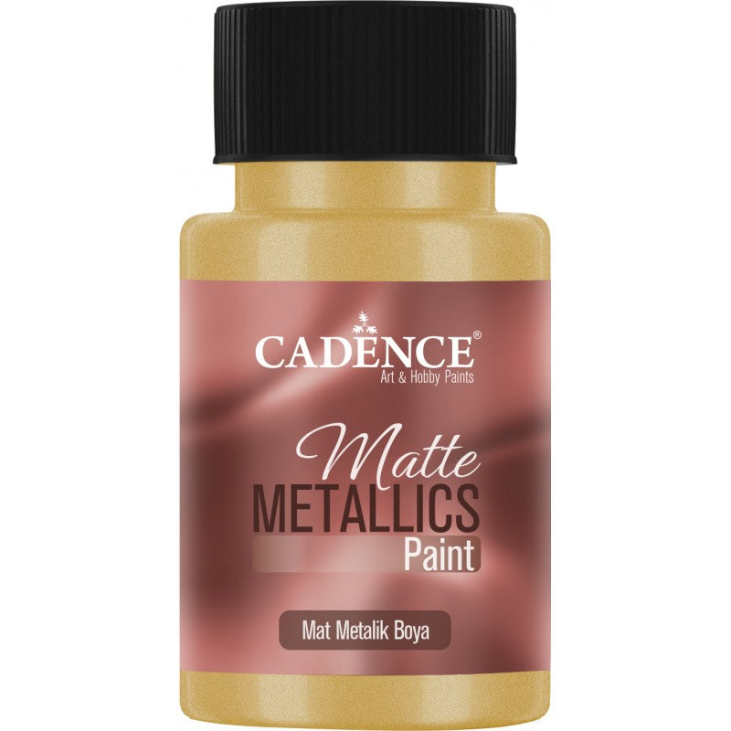 Cadence Matte Metallic Farbe Reines Gold 50ml