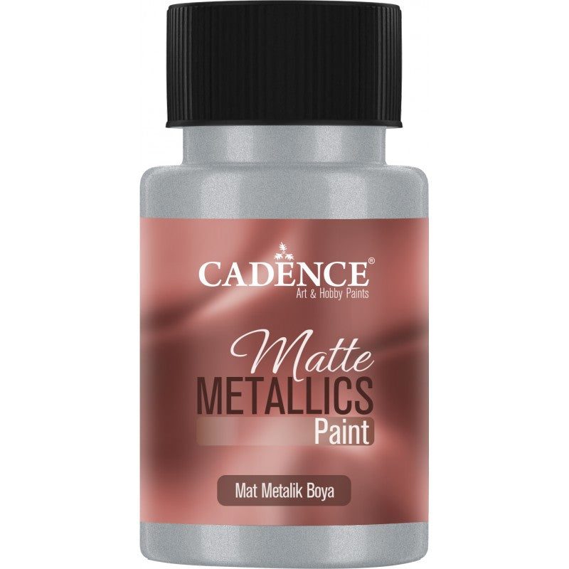 Cadence Matte Metallic Farbe Silber 50ml