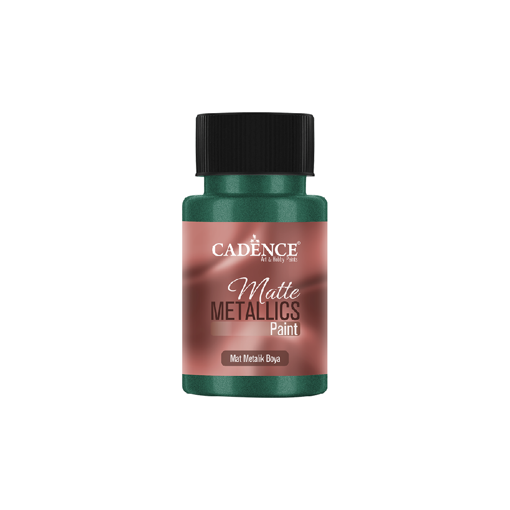 Cadence Matte Metallic Farbe Emerald 50ml