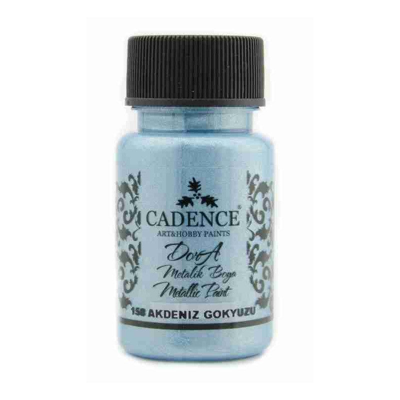 Cadence Dora Acrylverf Metallic 50 ml Mediterrean Sky