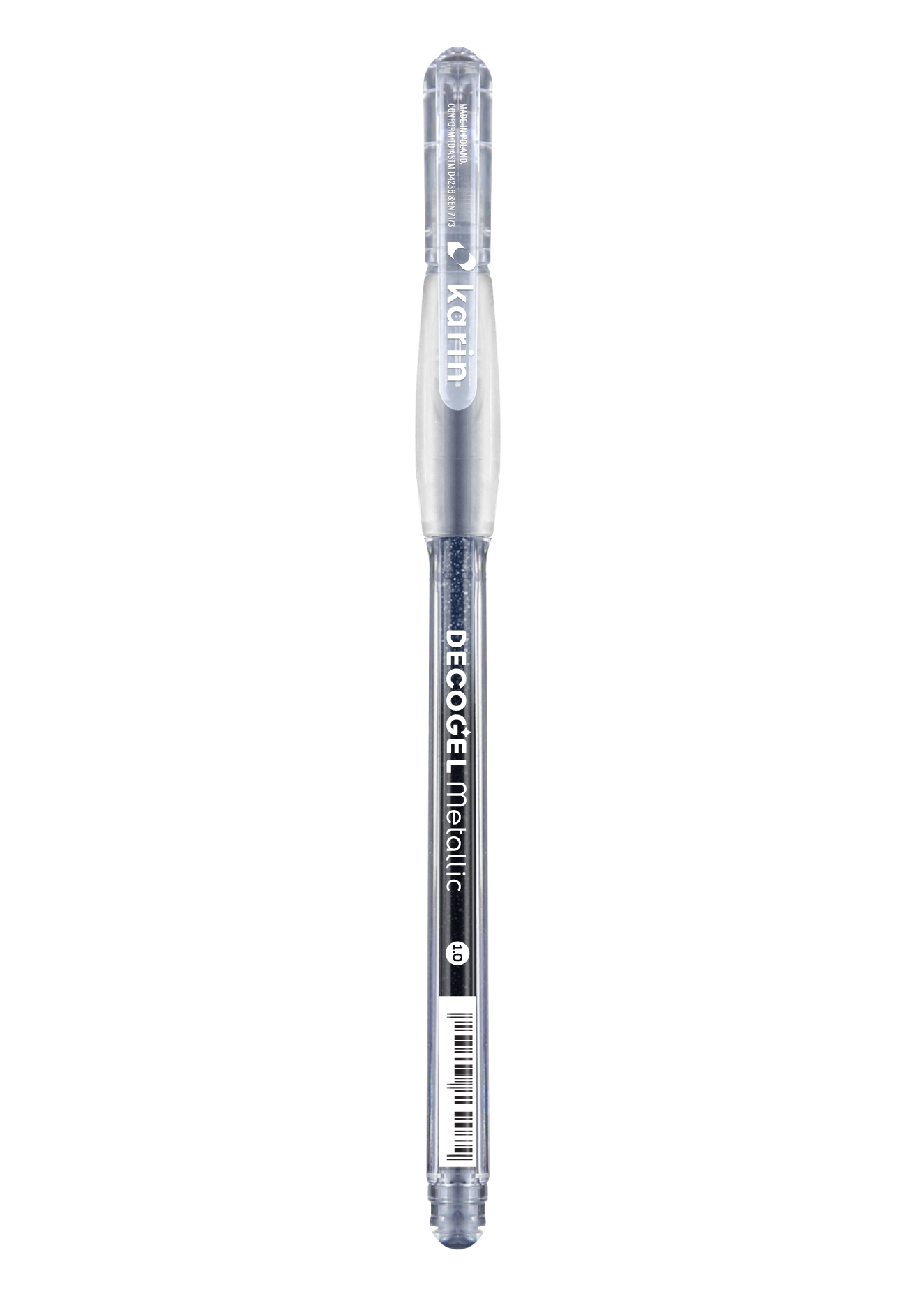 Karin Decogel 1.0 Gelpen Metallic Blue