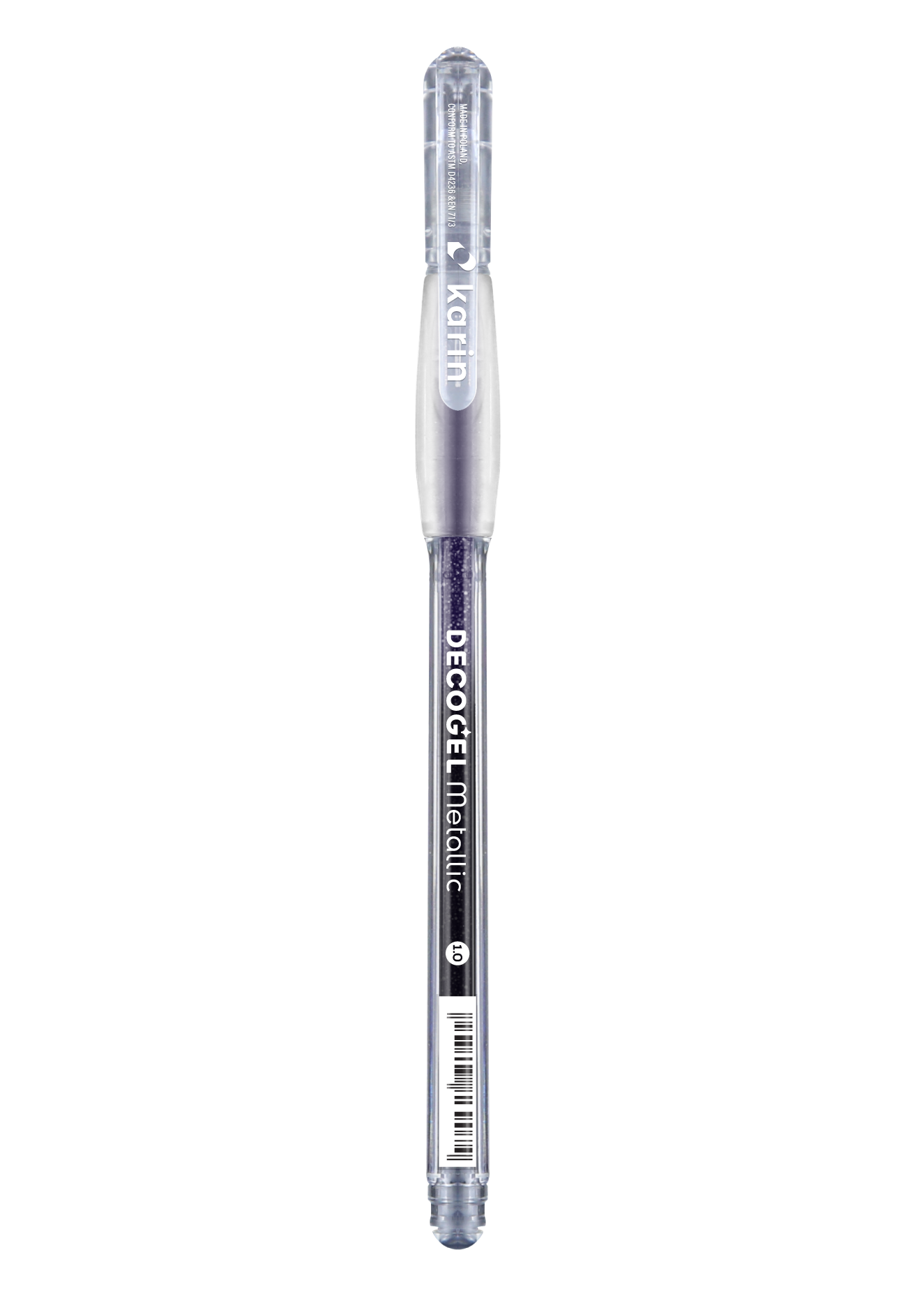 Karin Decogel 1.0 Gelpen Metallic D. Violet
