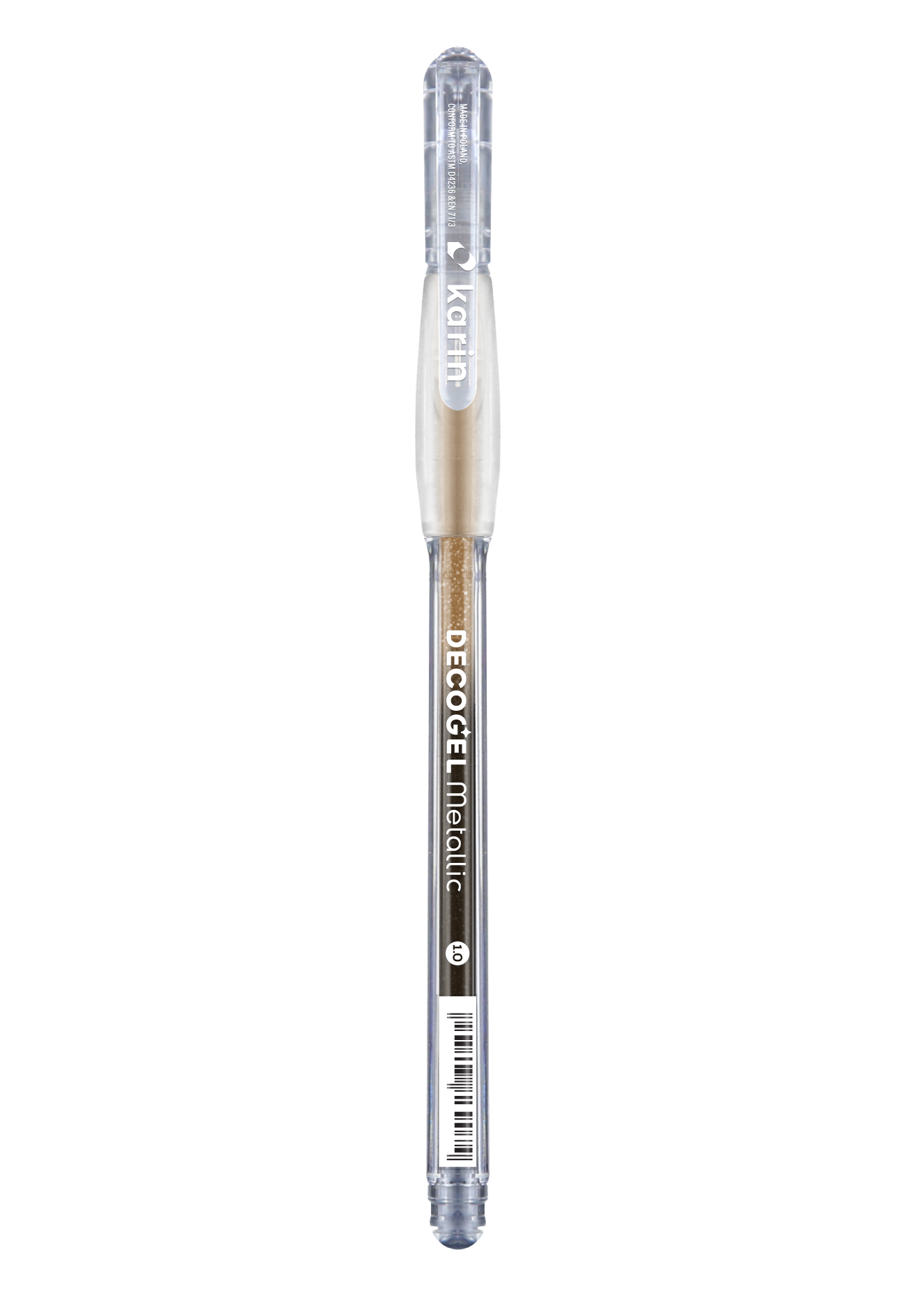 Karin Decogel 1.0 Gelschreiber Metallic Gold