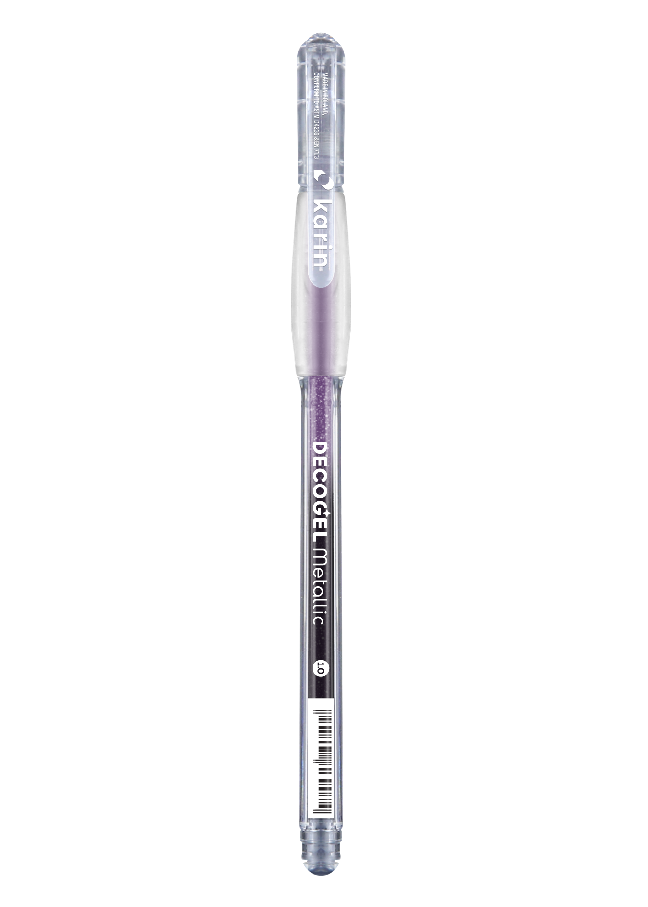Karin Decogel 1.0 Gelpen Metallic L. Violet