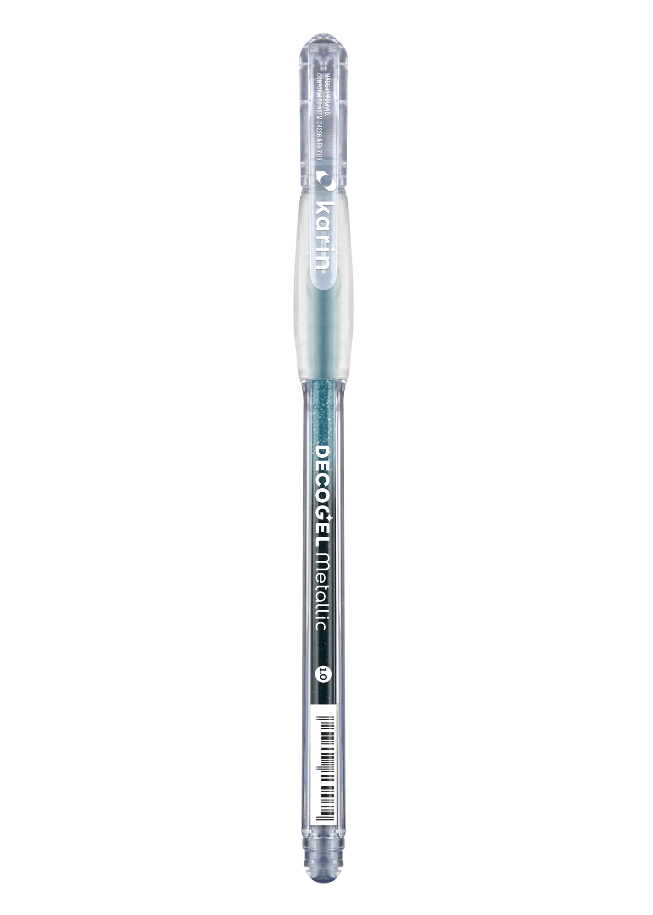 Karin Decogel 1.0 Gelschreiber Metallic S. Blue