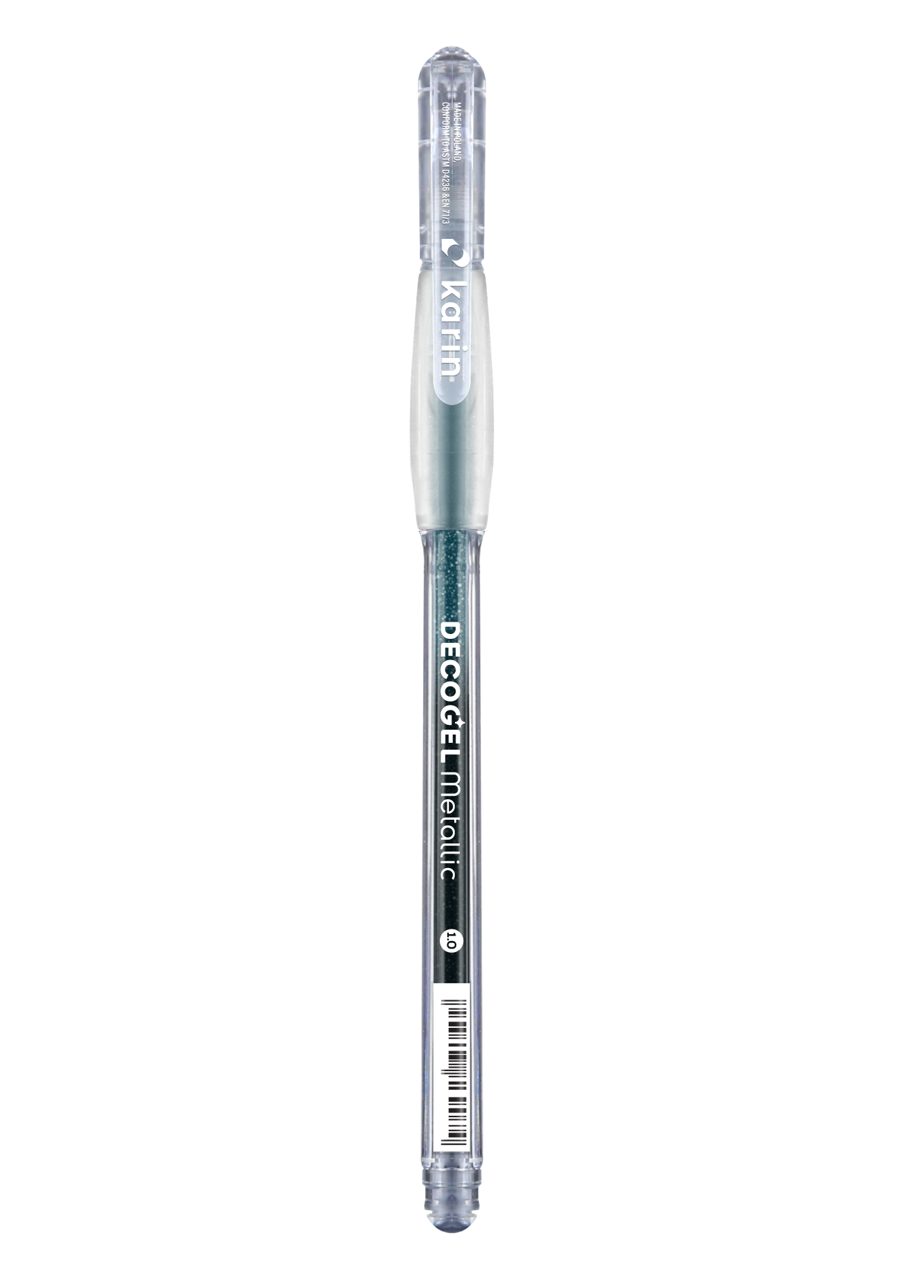 Karin Decogel 1.0 Gelschreiber Metallic Dunkelblau