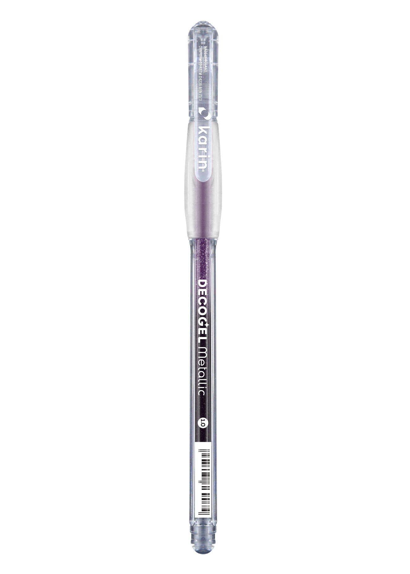 Karin Decogel 1.0 Gelpen Metallic Violet