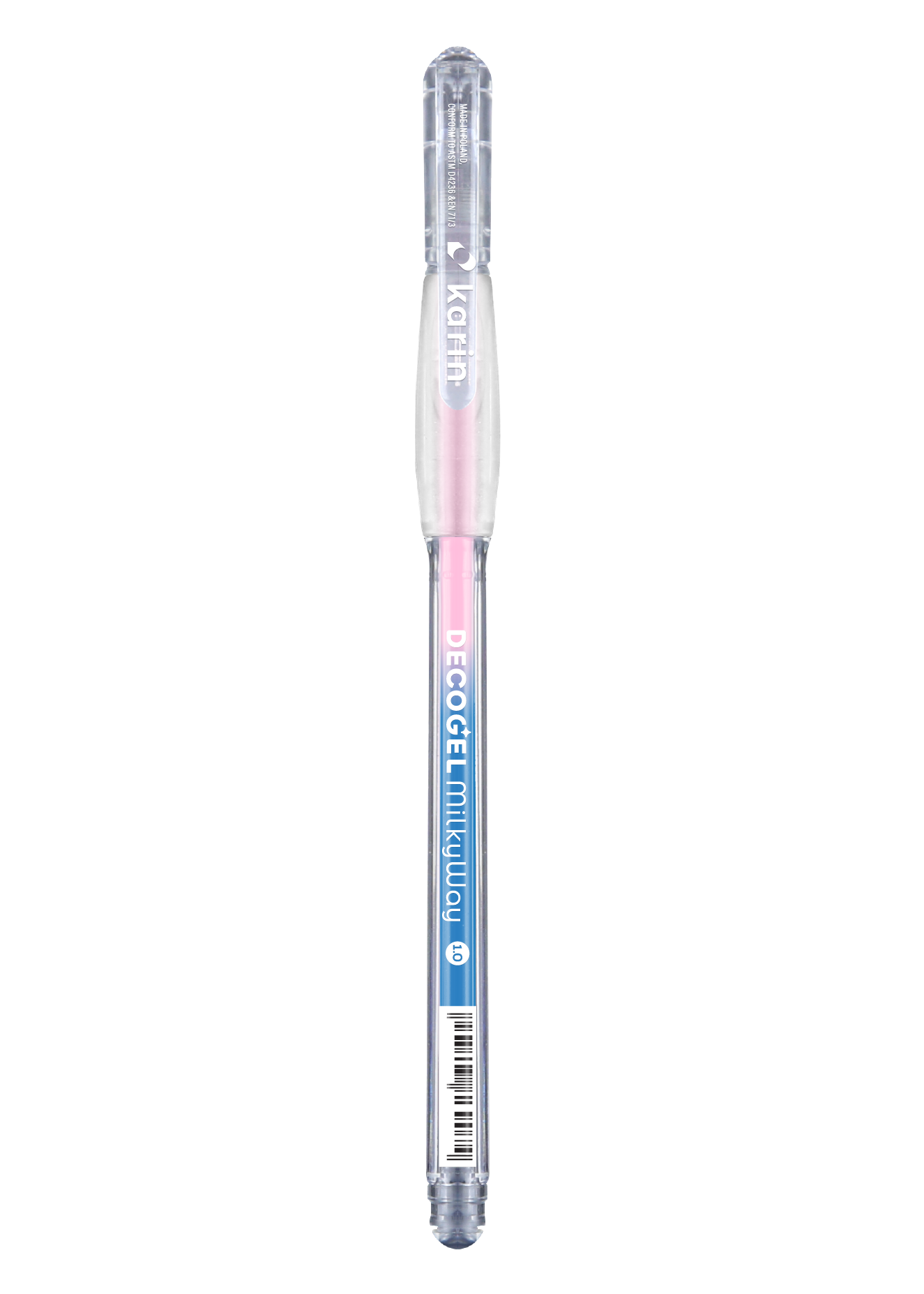 Karin Decogel 1.0 Gelpen Milky Way Pink