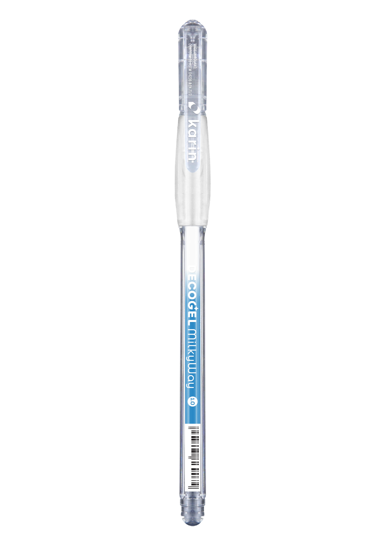 Karin Decogel 1.0 Gel Pen Milky Way White