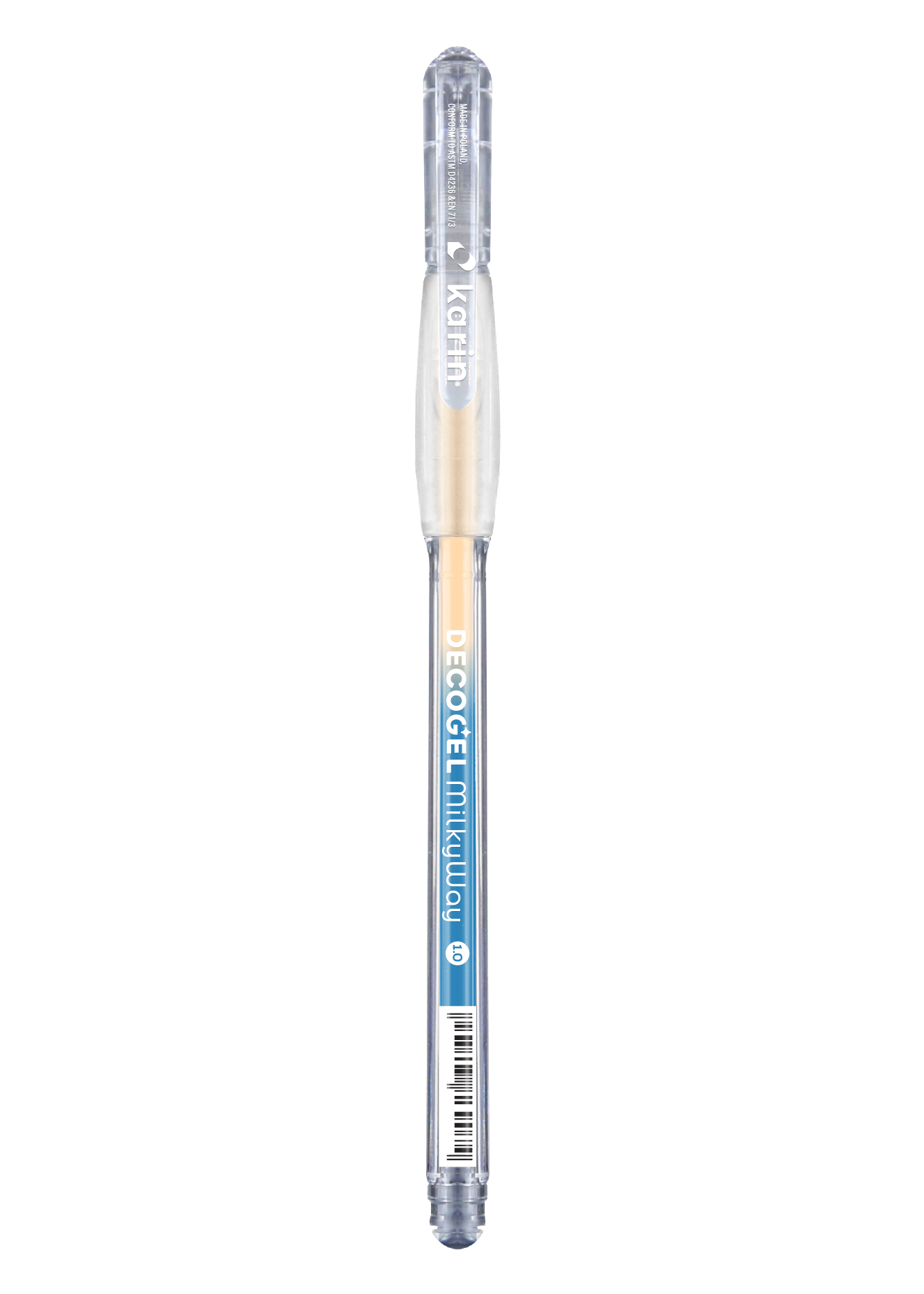 Karin Decogel 1.0 Gelstift Milky Way Y. Orange