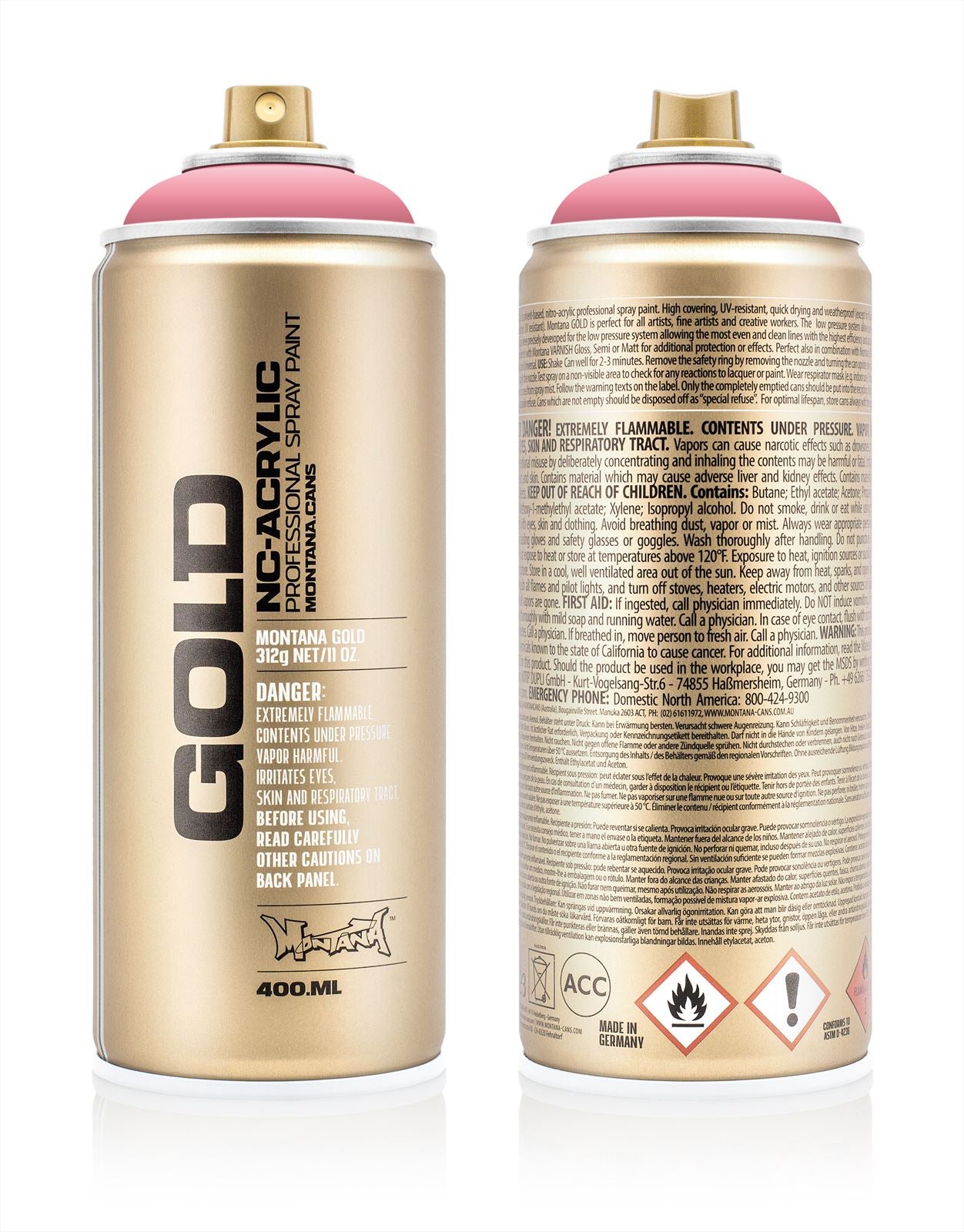 Montana Gold Sprühdose 400 ml Bazooka Joe