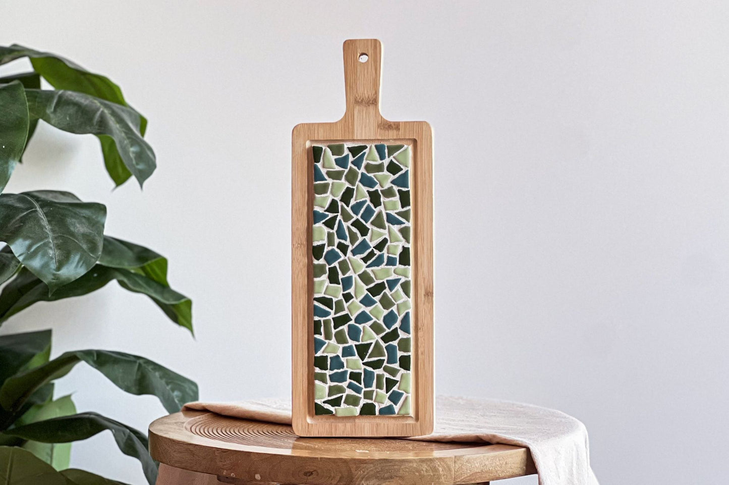 LC DIY-Set Mosaik-Servierplatte - Grün