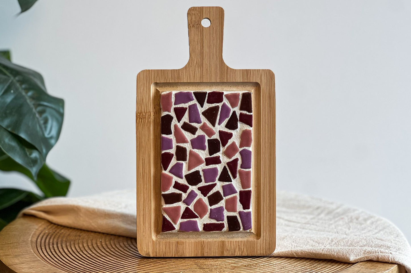 LC DIY-Set Mosaik-Vesperbrett Klein Rosa