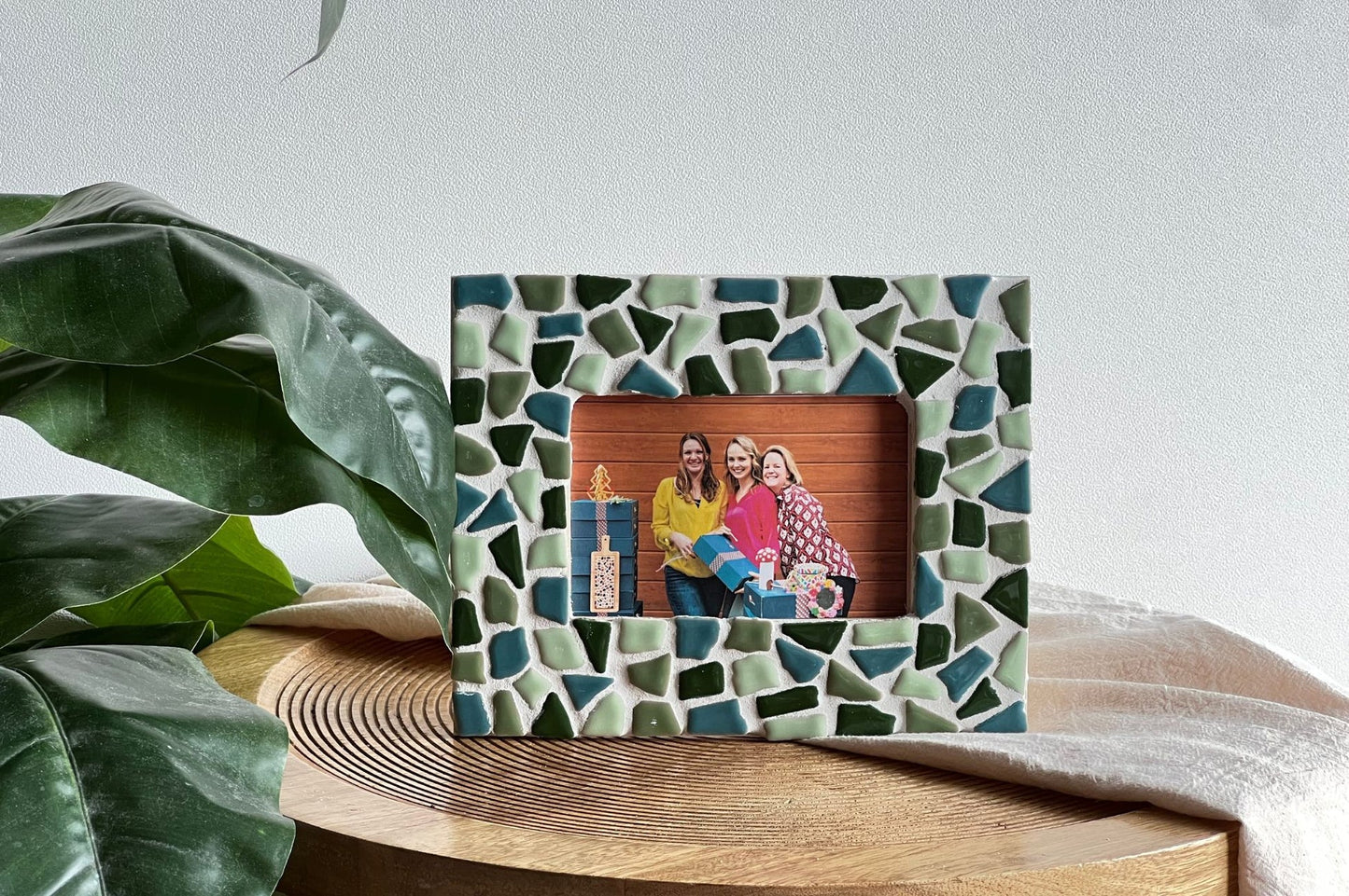 LC DIY Set - Mosaik Fotorahmen Grün
