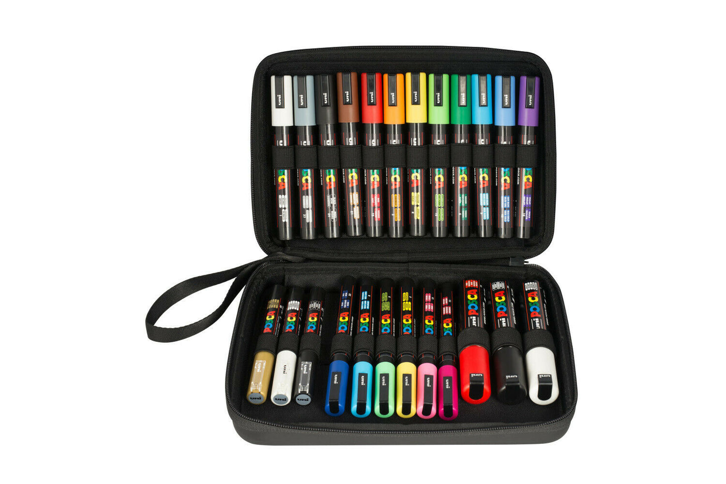 Uni Posca Paint Markers Luxury Case 24 pieces