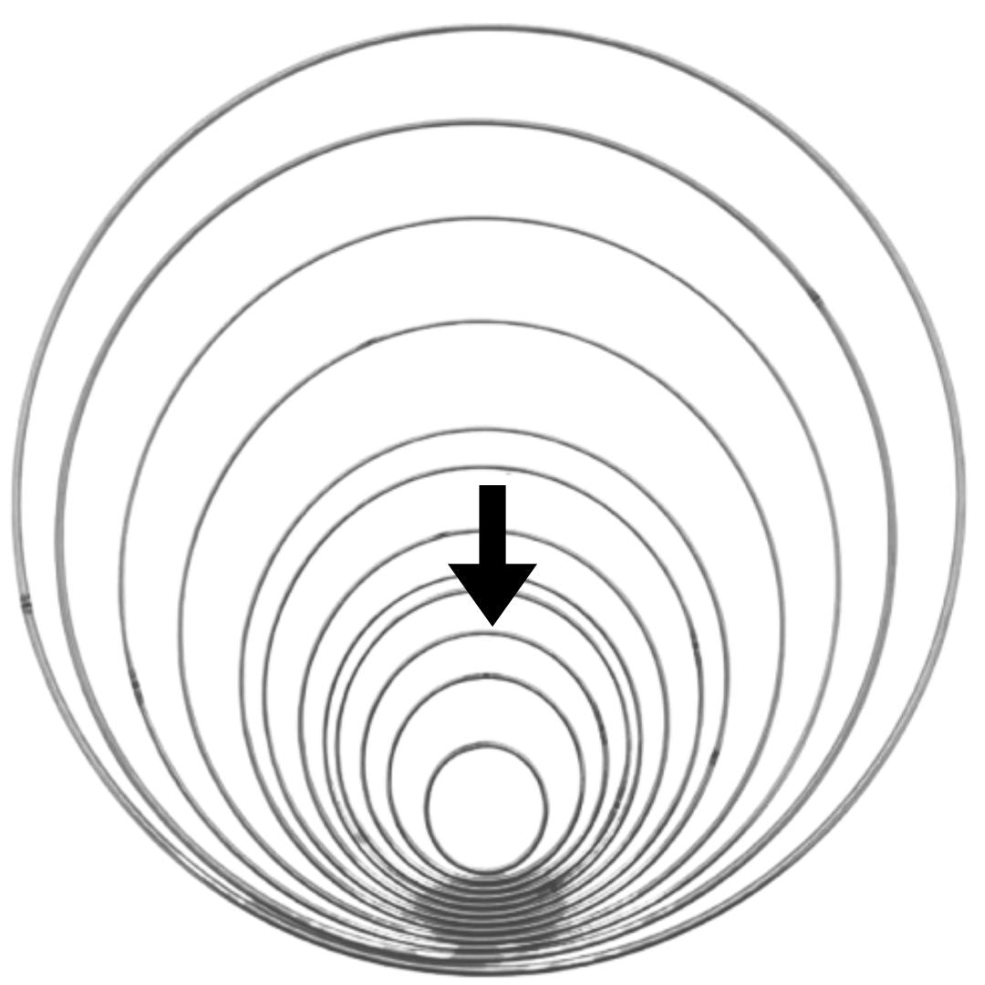 Metal Ring Blank d: 10cm