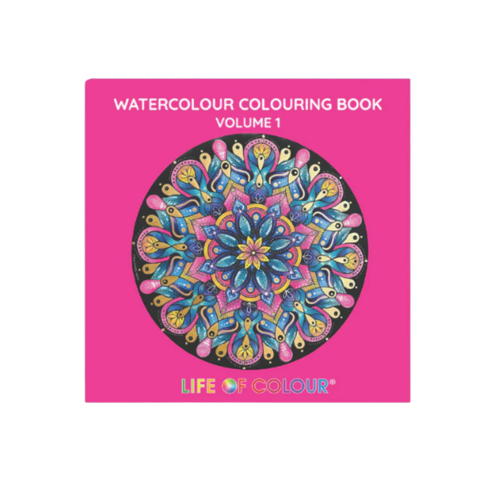 LOC Aquarell-Malbuch 25 x 25 cm 50 Blatt