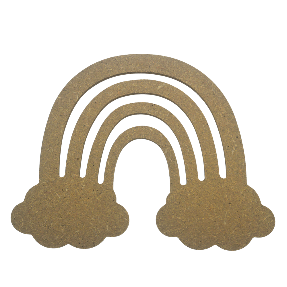 Gomille MDF Regenboog 18x14 cm