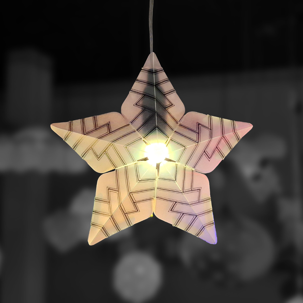 Sheedz Leuchtkörper Weihnachtssterne Transparent