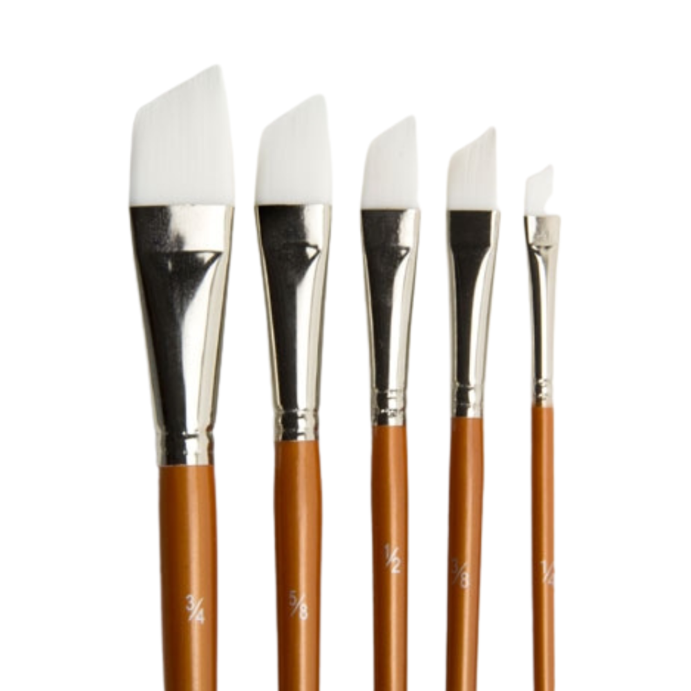 Hobby & Crafting Fun Artist Brush Schuin Set 5 Stuks