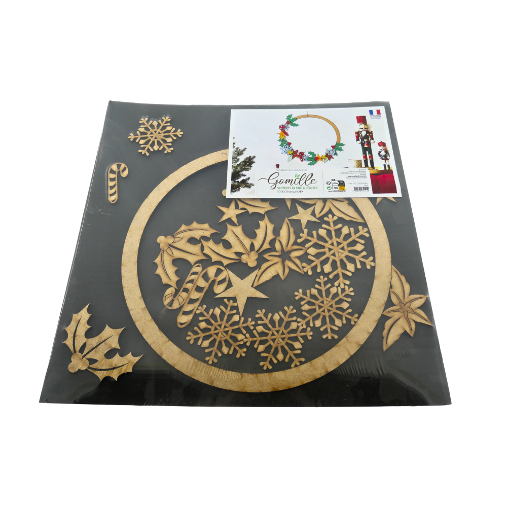 Gomille MDF Figurenset Weihnachten