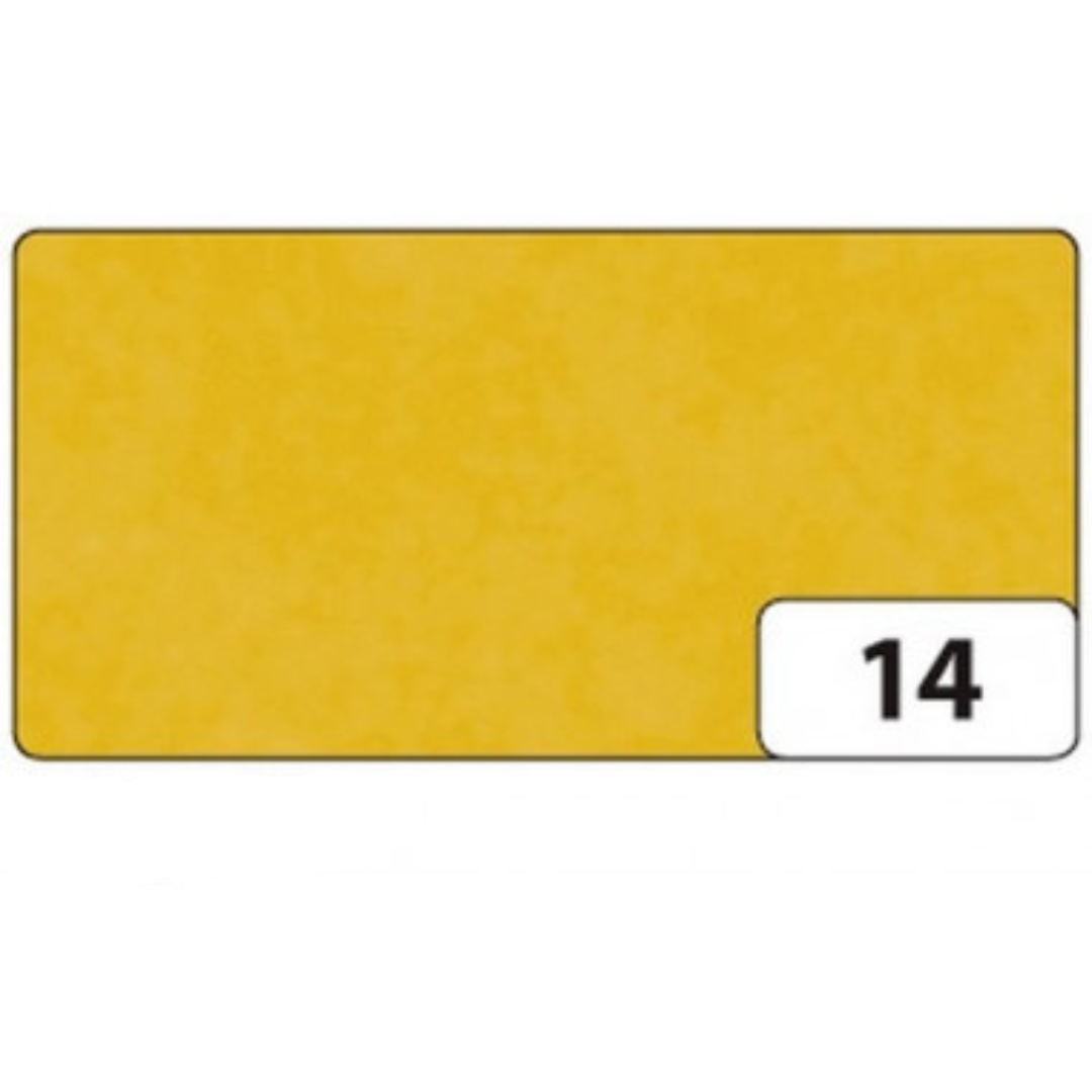 Folia Vliegerpapier - 20 rol - 70x100 cm - Okergeel