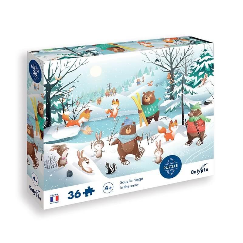 Sentosphère Puzzle Unter dem Schnee 36 Teile