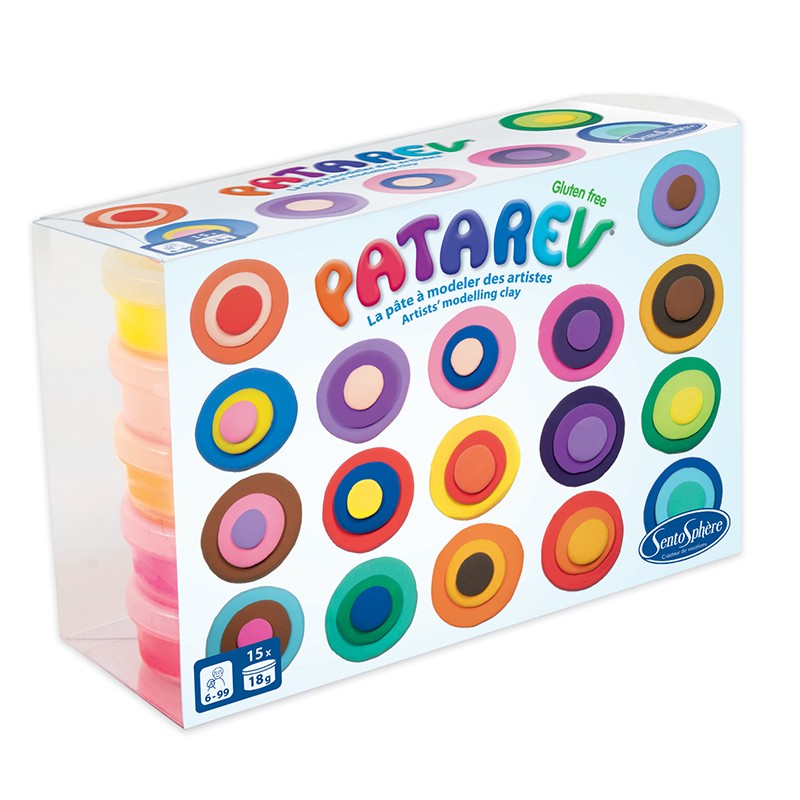 SentoSphère Patarev 15 kleuren à 18 gr