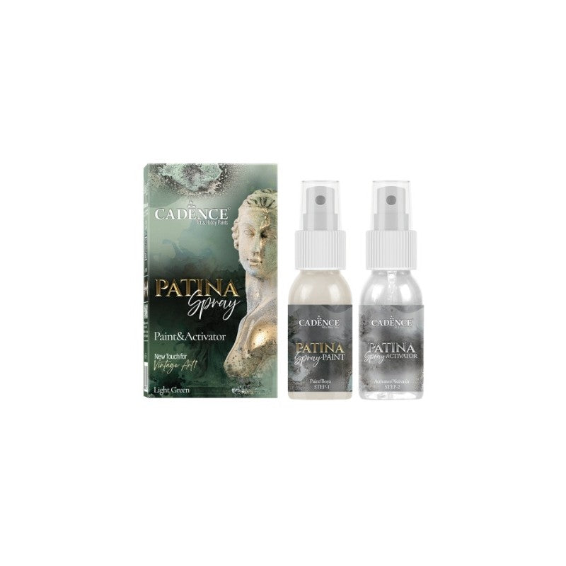 Cadence Patina Spray Paint Set Light green 50ml + 50 ml