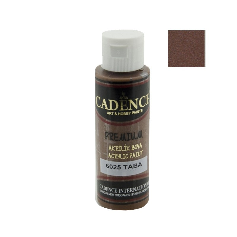 Cadence Premium Acrylfarbe 70ml Tan 6025
