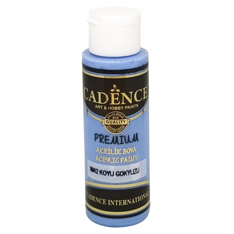 Cadence Premium Acrylic Paint 70 ml Dark Sky Blue 8042