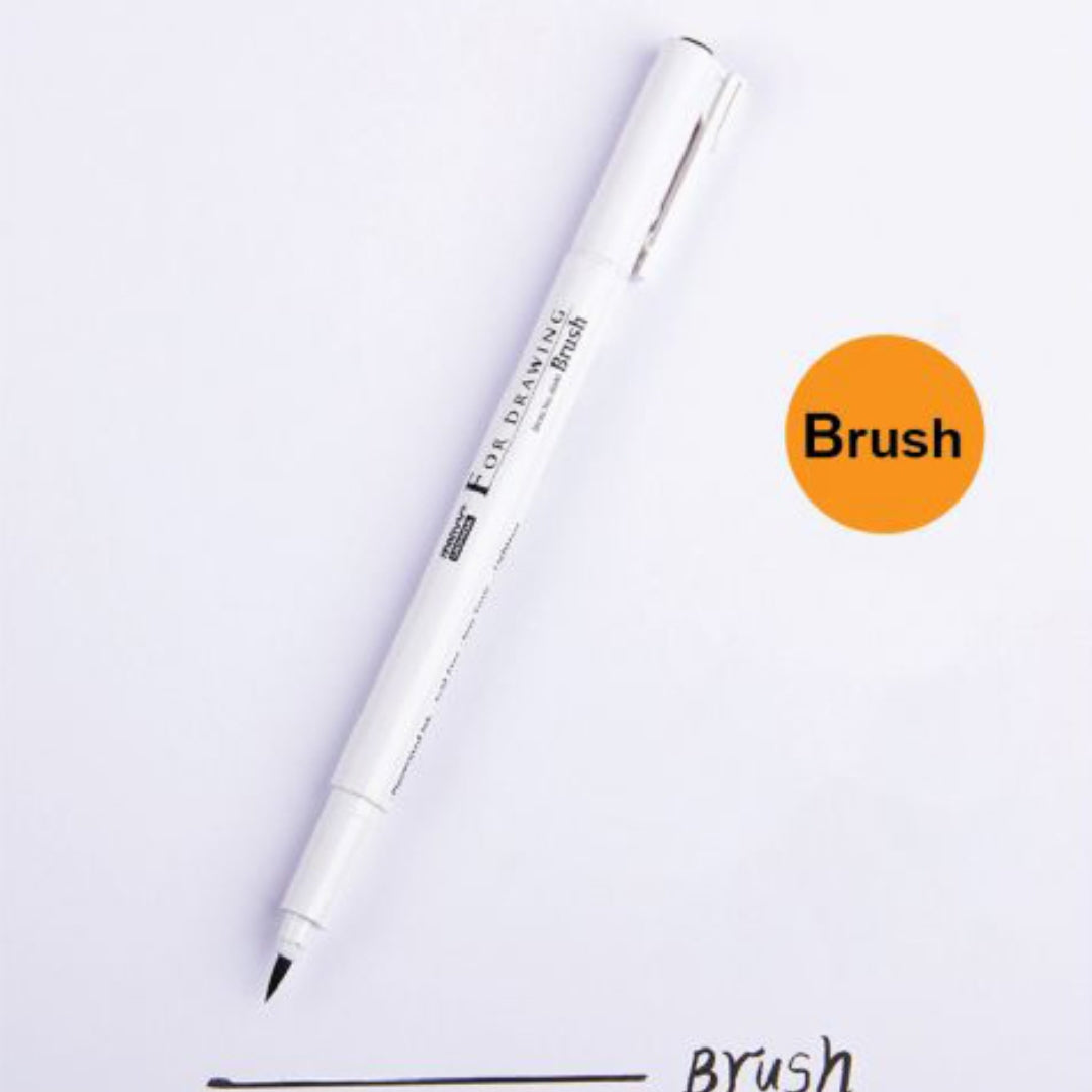 Marvy Uchida Brushpen Zwart