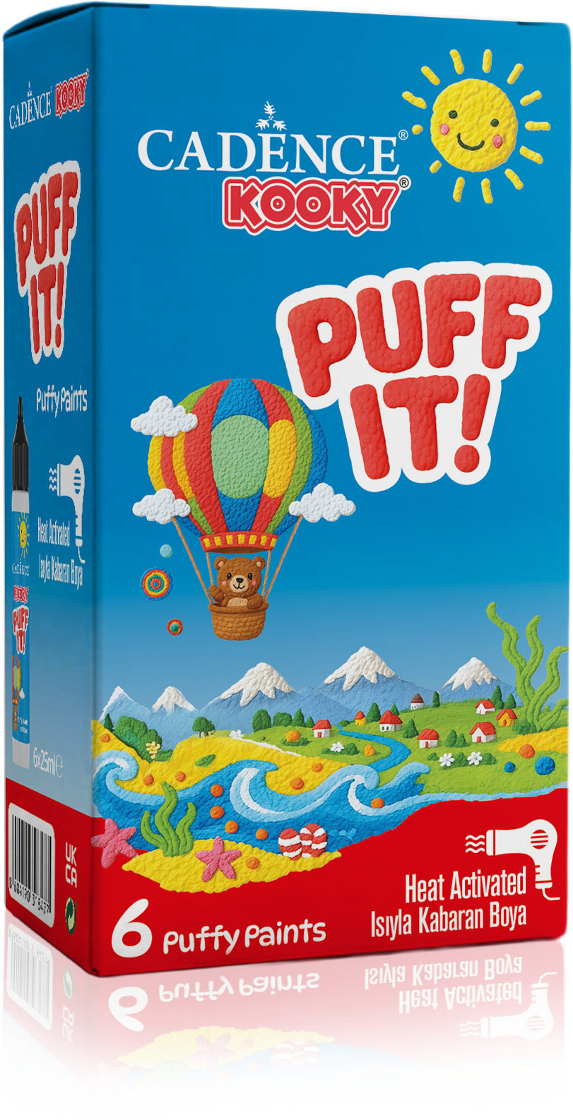 Cadence Kooky Puff it set 6x 25 ml