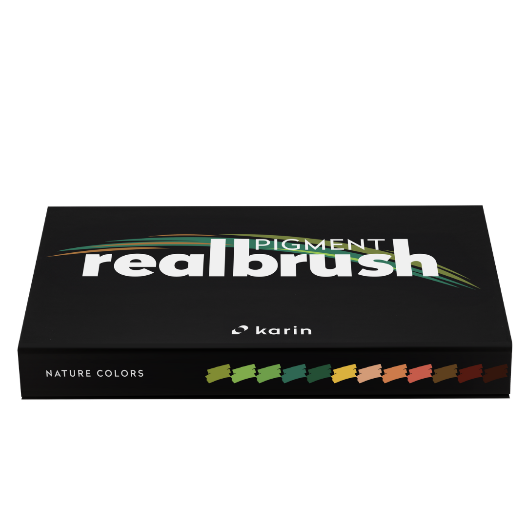 Karin Realbrush Pigment Set Nature Colors Collection 12 kleuren