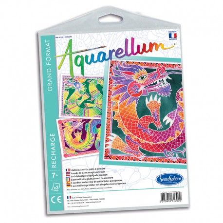 Aquarellum Refill Dragons 25x33 cm