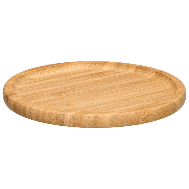 Kinvara Ronde Bamboe Dienblad d: 20 cm