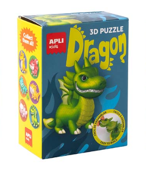 Apli Puzzel Draken Blauw