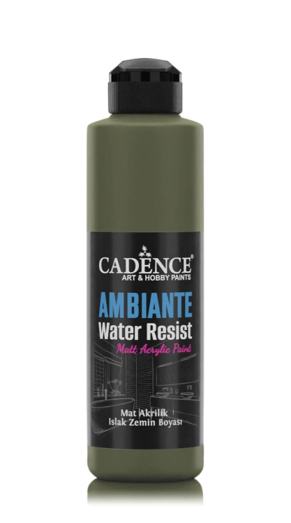 Cadence Ambiance Waterproof Matt Acrylic Paint 250 ml Walnut + 10 gr Catalyst