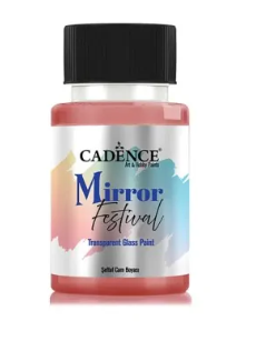Cadence Mirror Festival Transparent Glass Paint Copper 50 ml
