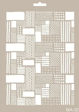 Cadence Mixed Media Schablone MA32 21x29 cm