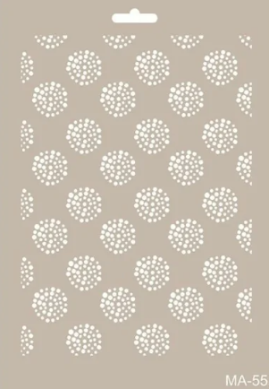 Cadence Mixed Media Schablone MA55 21x29 cm