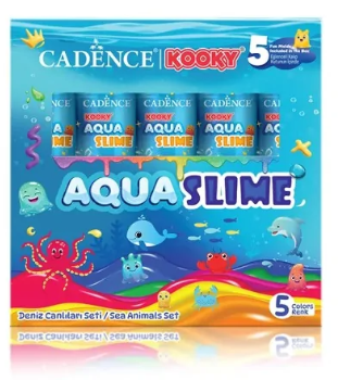 Cadence Kooky Aquaslime Sea Creatures Set 5 x 90ml