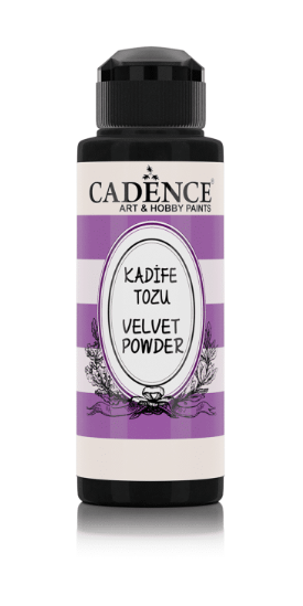 Cadence Velvet Powder 120 ml Schwarz